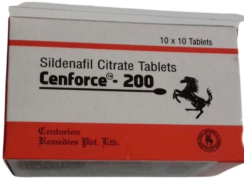  Cenforce 200 Sidenafil Citrate Tablets 